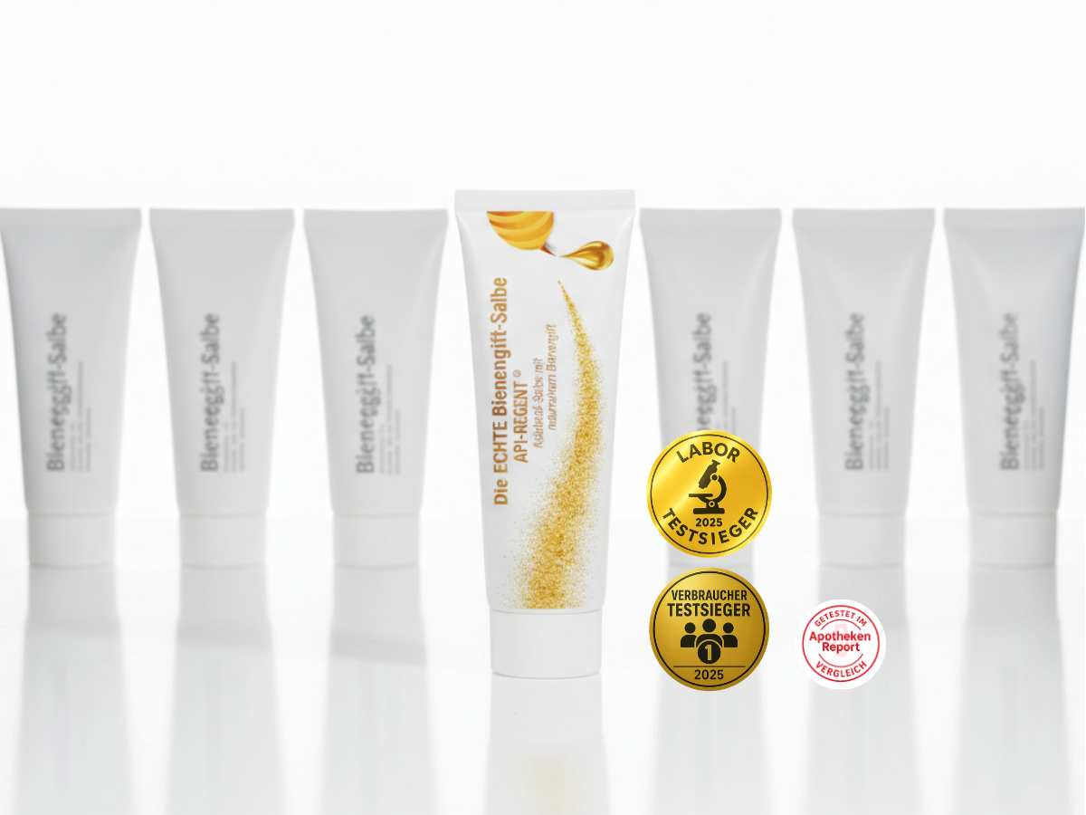 Verschiedene Bienengift-Salben im Vergleichstest 2026